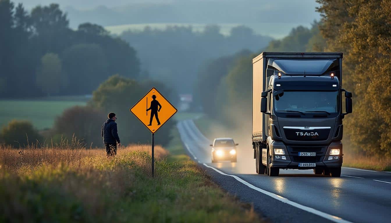 Illustration: Comprendre le rôle essentiel du panneau d’interdiction pour le transport de marchandises