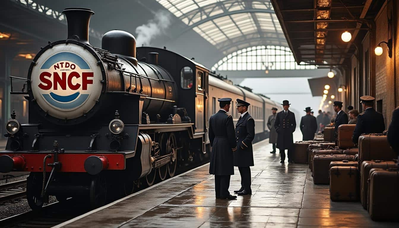 Illustration: Comment la naissance de la SNCF a marqué l’histoire du rail français