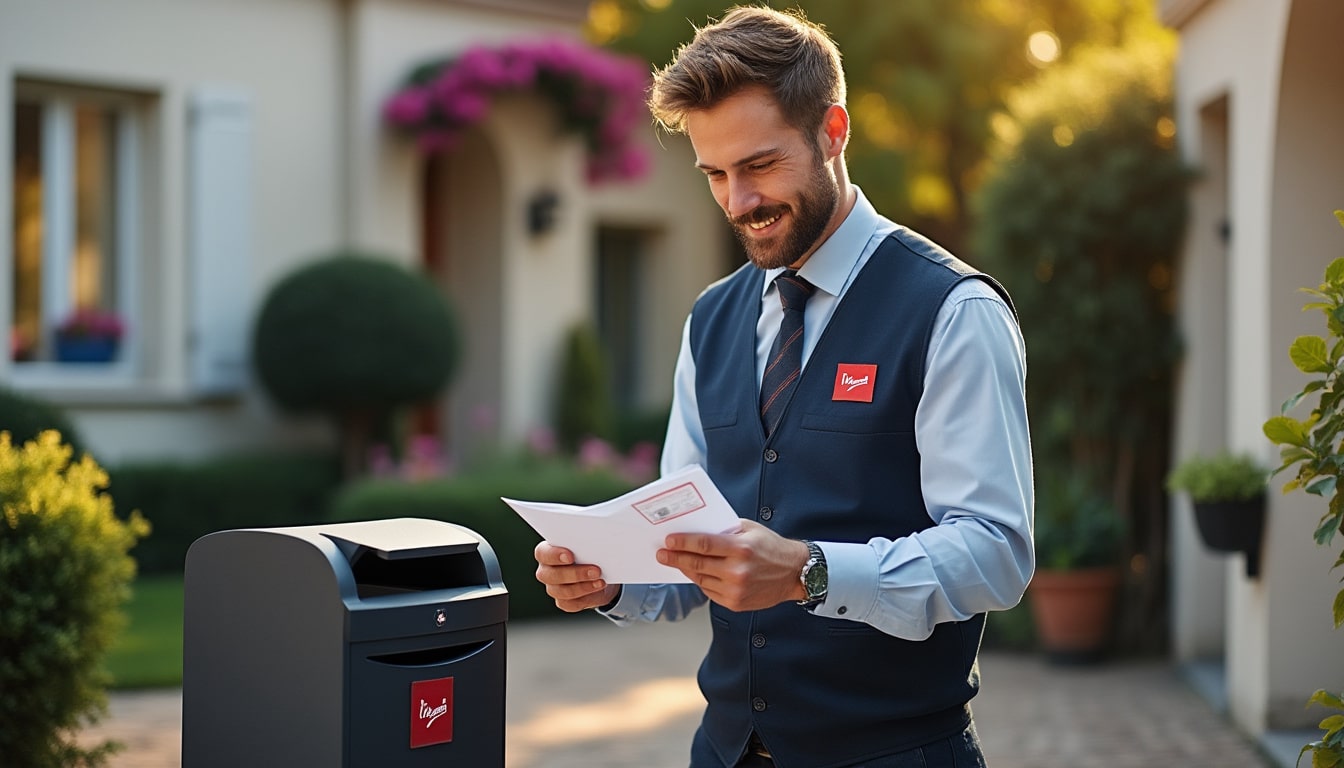 Illustration: La Poste, acteur historique pour la réexpédition du courrier en France