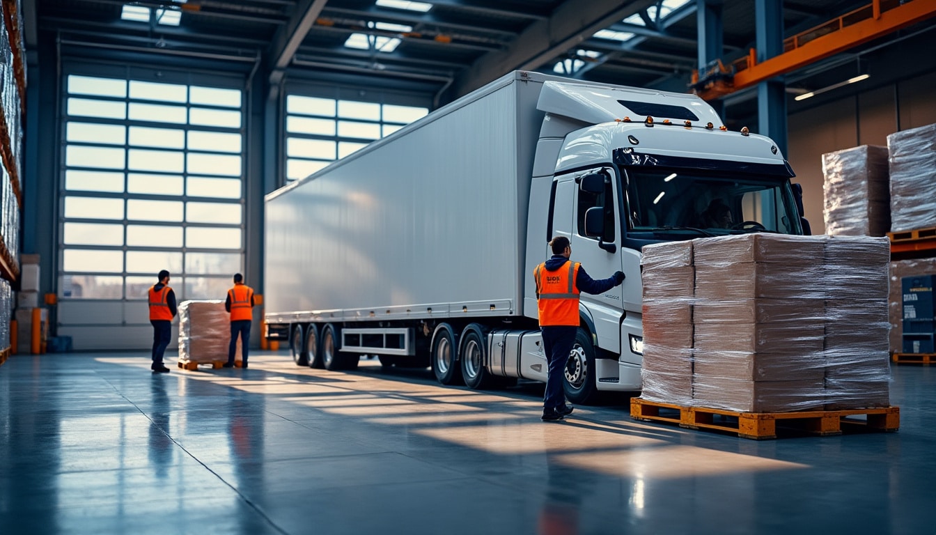 Illustration: Comprendre la notion de fret en logistique et transport