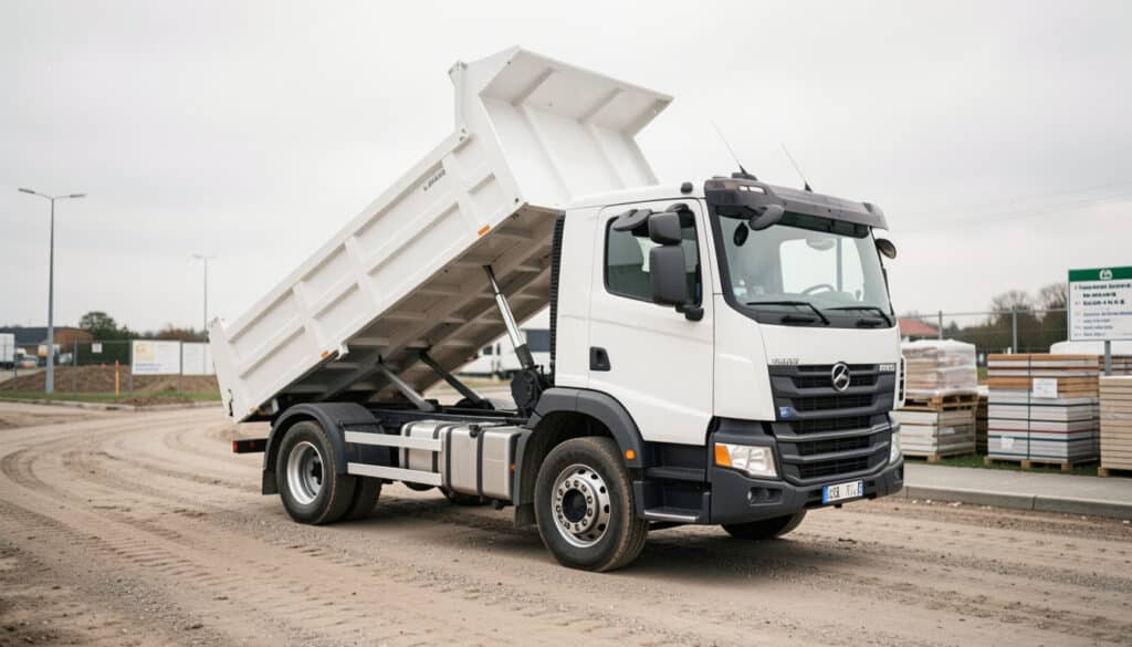 Camion-benne : usages, charge utile et bon choix