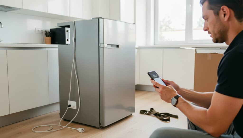 Quand rebrancher un frigo après l’avoir déplacé ?
