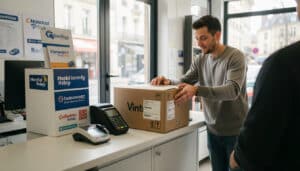 Où déposer un colis Vinted selon le bon transporteur