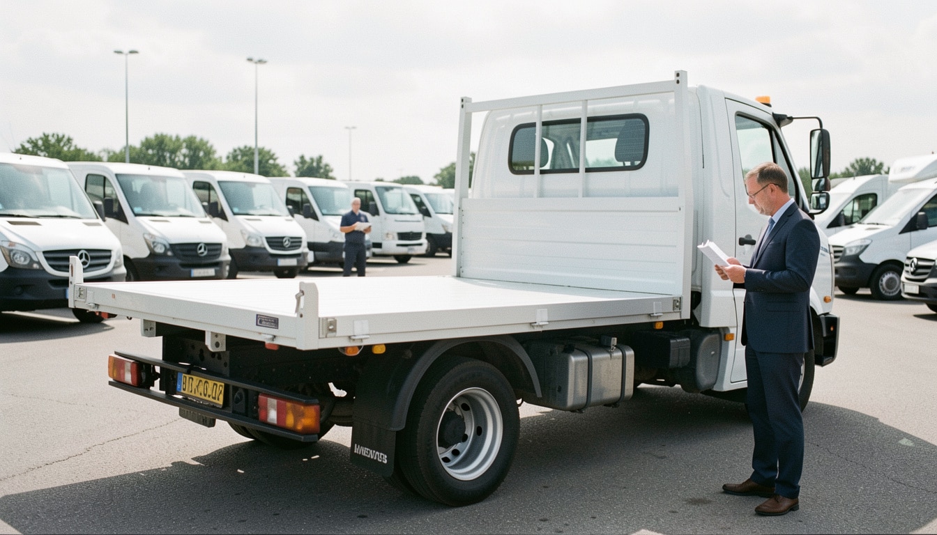 Camion plateau d’occasion : bien comparer avant d’acheter