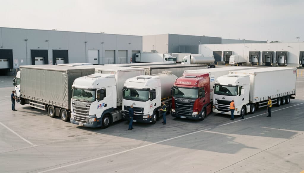 Les différents types de camions et leurs usages