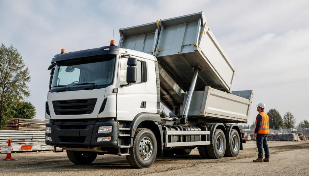Camion bibenne : usages, fonctionnement et choix