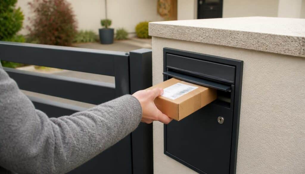 Envoyer un colis depuis sa boîte aux lettres