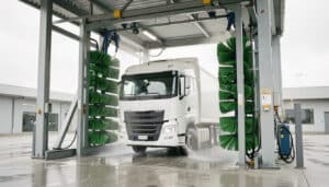 Choisir un portique de lavage pour poids lourds