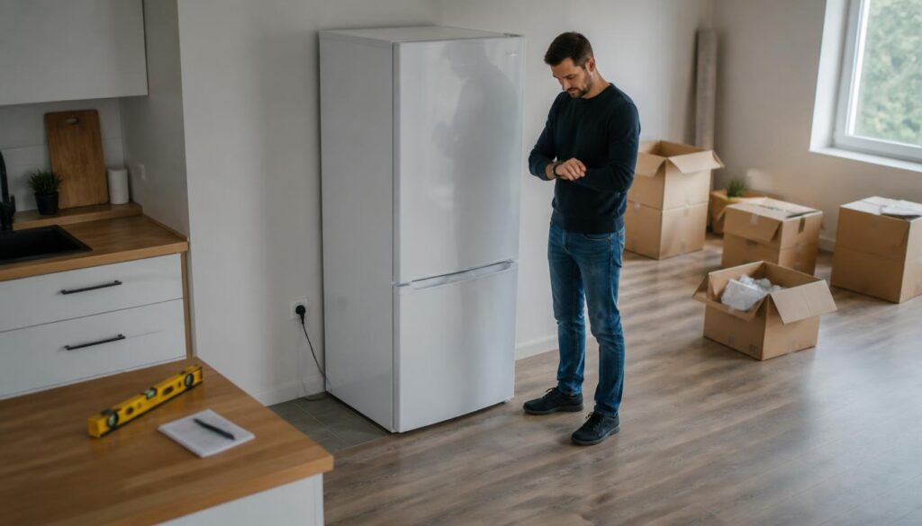 Quand rebrancher un frigo après un déménagement ?