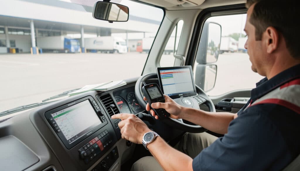 Temps de service journalier en transport routier